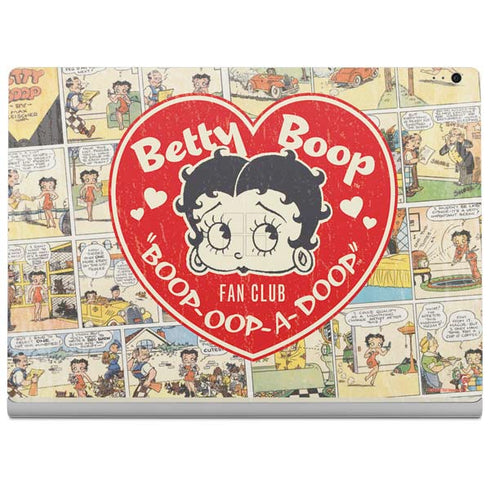 Betty Boop Comic Strip Surface Book 2 15in Skin
